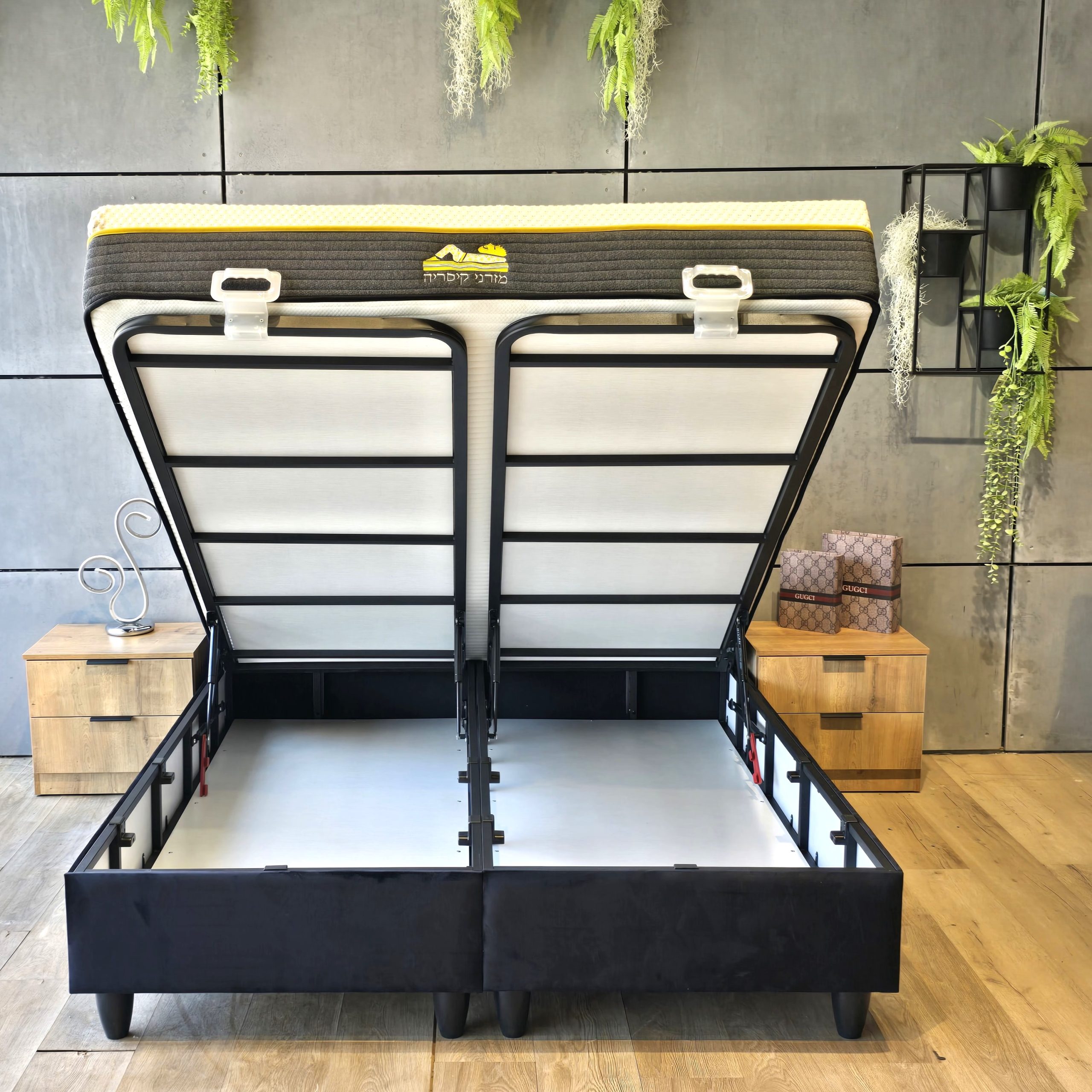 מיטה זוגית מעוצבת דגם נסיכה – תמונה 2