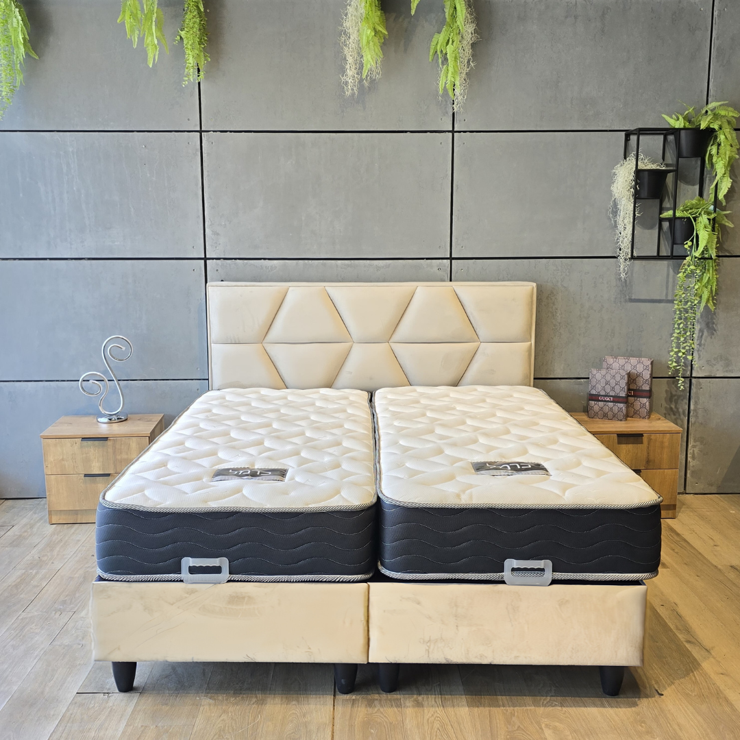 מיטה זוגית מעוצבת דגם גולדן